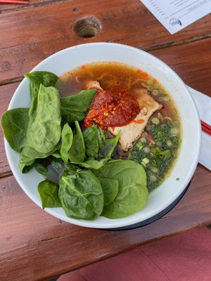 Spicy vegan mala at Kayo's Ramen Bar in Portland