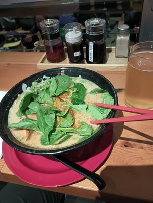Super spicy tan tan at Kayo's Ramen Bar in Portland