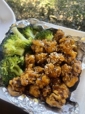 Sesame tofu   at Best Thai Addison in Addison