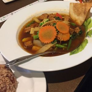 jungle curry vegan at Best Thai Addison in Addison