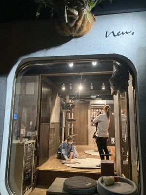 Entrance   at Neu Cat Cafe in Osaka