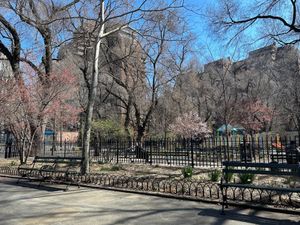 The park I enjoyed my cheese, cracker & jam plate at.  at Rebel Cheese in New York City