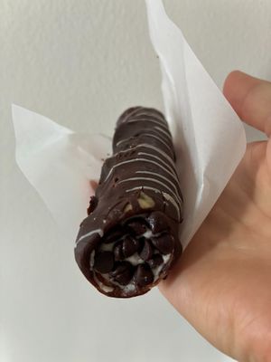 Chocolate cannolo at Rebel Cheese in New York City