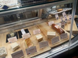 Cheeses and meat  at Rebel Cheese in New York City