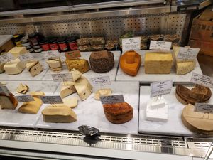 Vegan cheeses at Rebel Cheese in New York City