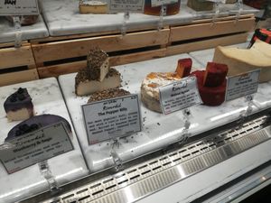 A bit pricey on the fancy cheese at Rebel Cheese in New York City