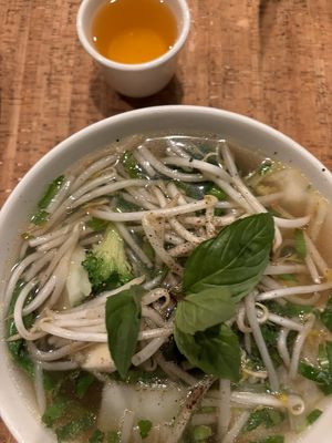 Veggie Pho  at Au Lac in Fountain Valley