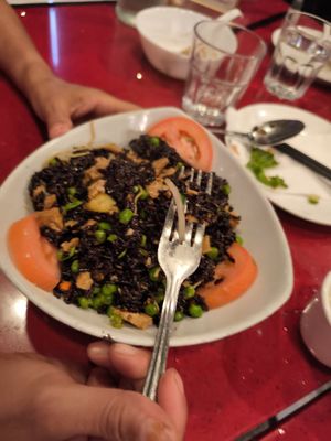 Pineapple fried Rice at Au Lac in Fountain Valley