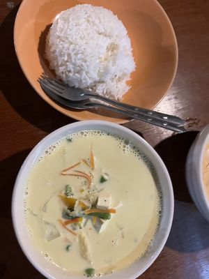 Green Curry  at Nok's Kitchen in Koh Phangan