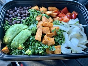 Vegan breakfast bowl. Pretty solid  at Adair Kitchen in Houston