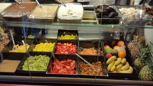 Ingredients at Wonder Waffel in Basel