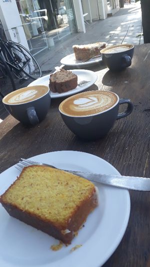 Coffees and cakes at Cuervo in Buenos Aires