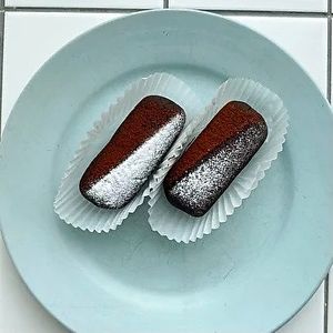 vegan kartoshka cake at Soika in Samara