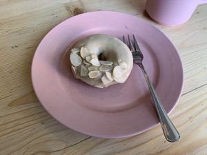 vegan donut at Soika in Samara