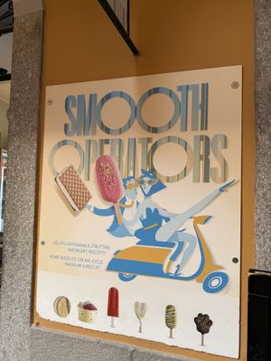 Sign  at Smooth Operators in Bellagio