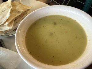 bean soup #Veganuary at Zeitgeist in Fellbach