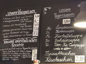 menu #Veganuary at Zeitgeist in Fellbach