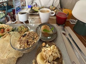 Vegan brunch  at Tazza in Giro in Lisbon
