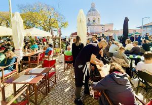   at Tazza in Giro in Lisbon