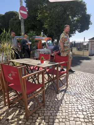 The vibe at Tazza in Giro in Lisbon