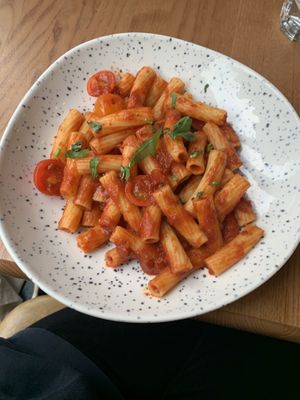 pasta at Bella Italia in Edinburgh