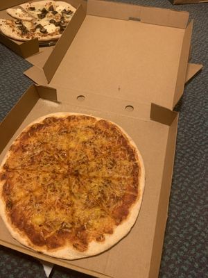 vegan margarita  at Bella Italia in Edinburgh