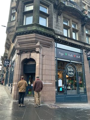Exterior   at Bella Italia in Edinburgh