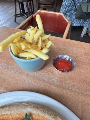 Fries   at Bella Italia in Edinburgh