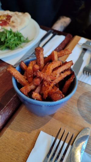 sweet potato at Bella Italia in Edinburgh