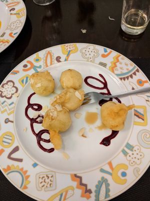 Chuoi chien - delicious! at Vegan Chay in Munich