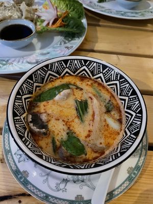 Kokosmilchsuppe at Vegan Chay in Munich