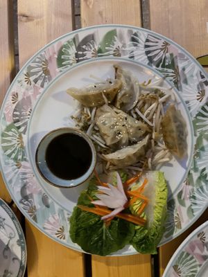 Gyoza at Vegan Chay in Munich