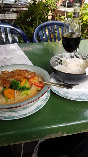 Vegan mock duck at Vegan Chay in Munich