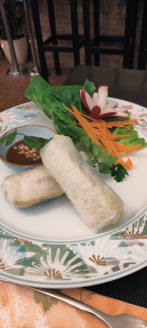 Summer Rolls at Vegan Chay in Munich
