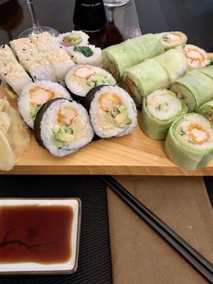 Sushi at Vegan Chay in Munich
