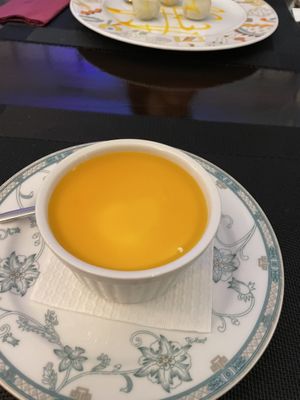 Panna cotta  at Vegan Chay in Munich