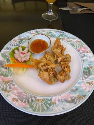 Wantan   at Vegan Chay in Munich