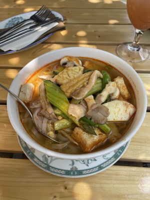 Pho tom Yam  at Vegan Chay in Munich