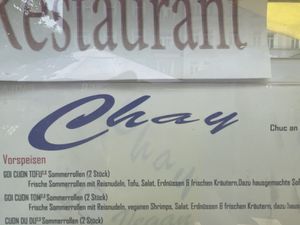 Ingredients summer roll  at Vegan Chay in Munich