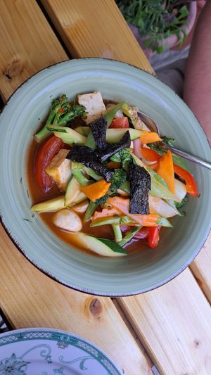 Spezialität Cha Ca at Vegan Chay in Munich