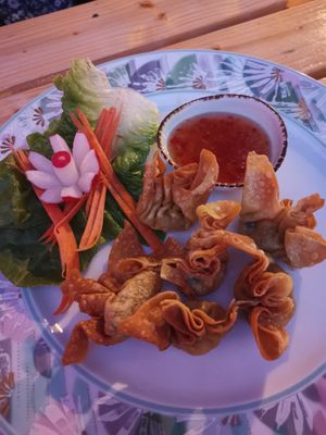 Wantan at Vegan Chay in Munich
