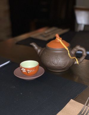 Ingwer Minz Tee  at Vegan Chay in Munich