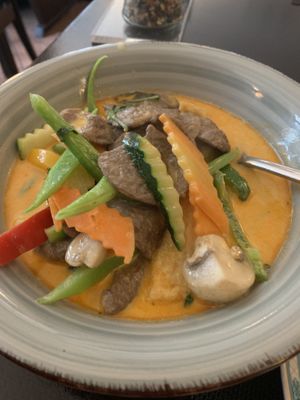 Curry mit Rind at Vegan Chay in Munich