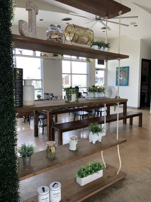 Interior at JuiceUs in Brownsville