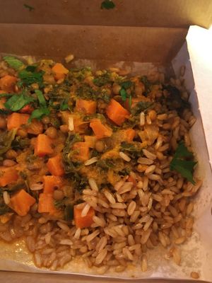 lentil masala  at LEON - Temple Bar in Dublin