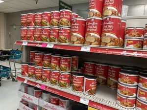 Loma Linda brand canned food  #Veganuary at ABC Adventist Book and Health Food Center in Glendale