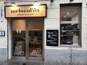 Exterior  at Melocotón Vegan Burger in Barcelona