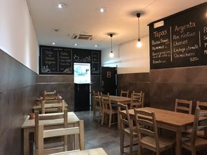 Interior  at Melocotón Vegan Burger in Barcelona