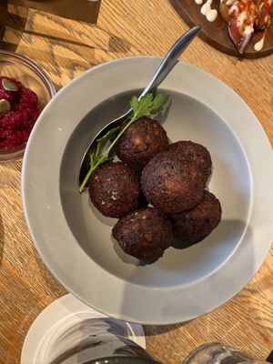 Falafel  at Latte Graphic in Tokyo