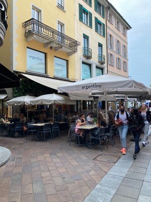 Exterior  at Argentino in Lugano